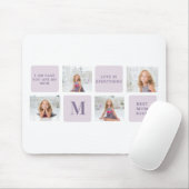 コラージュモダンフォトハッピーマザーズ日紫ギフト マウスパッド (マウス)