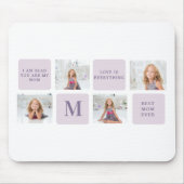 コラージュモダンフォトハッピーマザーズ日紫ギフト マウスパッド (正面)