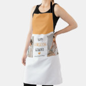 コラージュモダンフォトハッピー感謝祭おじいちゃん エプロン (インサイチュ)