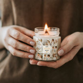 コラージュモダンフォトハッピー感謝祭おじいちゃん スクエアシール