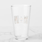 コラージュモダンフォトハッピー感謝祭おじいちゃん タンブラーグラス (裏面)