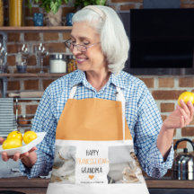 コラージュモダンフォトハッピー感謝祭おばあちゃん