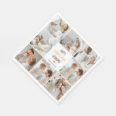 コラージュモダンフォトハッピー感謝祭おばあちゃん スタンダードランチョンナプキン (角)