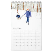 コラージュモダンフォトファミリー2022 カレンダー (1月 2026)