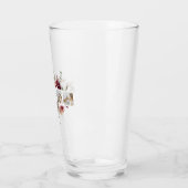 コラージュモダンフォトフラワーフレーム最高のママギフト タンブラーグラス (左)