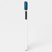 コラージュモダンフォトブルー最高のハビーエバーギフト iPhoneケース (左側)