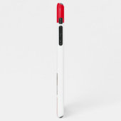 コラージュモダンフォトレッド&ピンクのマ最高のマ・エバーギフト iPhoneケース (左側)