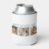コラージュモダンフォト&ハッピーファーザーズの日のギフ最高のト 缶クーラー (缶正面)
