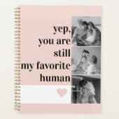 コラージュモダンフォト&ロマンチックな素敵な引用文ギフト プランナー手帳 (正面)