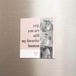 コラージュモダンフォト&ロマンチックな素敵な引用文ギフト マグネット