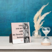 コラージュモダンフォト&ロマンチックラブリー引用文ギフト フォトプラーク (インサイチュ)