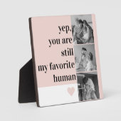 コラージュモダンフォト&ロマンチックラブリー引用文ギフト フォトプラーク (正面)