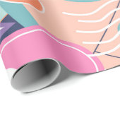 コラージュモダンフローラのシームレスなパターン。外モダン出 ラッピングペーパー (ロールコーナー)