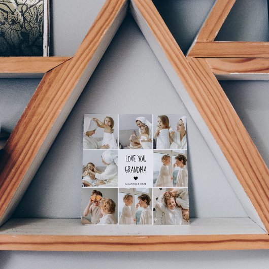 コラージュモダン写真おばあちゃんギフト愛最高の愛