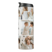 コラージュモダン写真おばあちゃんギフト愛最高の愛 タンブラー (回転右)