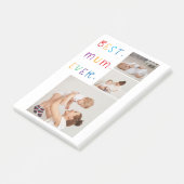 コラージュモダン写真とカラフル最高のMum Ever Gift ポストイット (アングル)