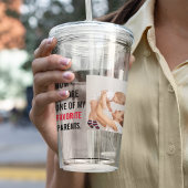 コラージュモダン写真とハッピーマザーズのデイギフト アクリルタンブラー