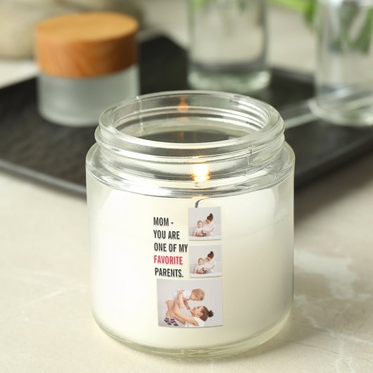 コラージュモダン写真とハッピーマザーズのデイギフト スクエアシール