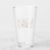 コラージュモダン写真とハッピーマザーズのデイギフト タンブラーグラス (裏面)