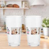コラージュモダン写真とハッピーマザーズのデイギフト タンブラーグラス