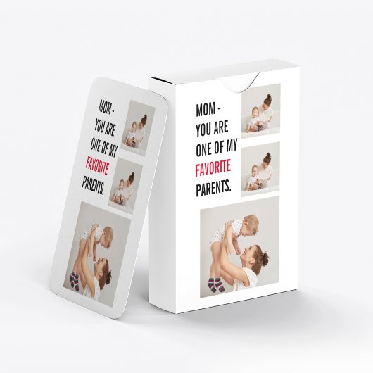 コラージュモダン写真とハッピーマザーズのデイギフト トランプ