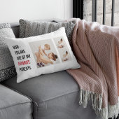 コラージュモダン写真とハッピーマザーズのデイギフト ランバークッション