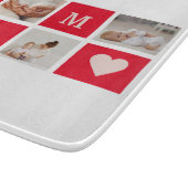 コラージュモダン写真とマ最高のマ・エバーギフト カッティングボード (角)