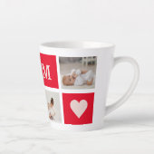 コラージュモダン写真とマ最高のマ・エバーギフト カフェラテマグ (右)