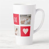 コラージュモダン写真とマ最高のマ・エバーギフト カフェラテマグ (右)