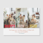 コラージュモダン写真と新年おめでとう (正面)