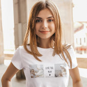 コラージュモダン写真を愛するママのギフト最高のプレゼント Tシャツ