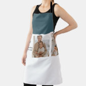 コラージュモダン写真ハッピーファーザーズ・デイギフト エプロン (インサイチュ)