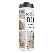 コラージュモダン写真ハッピーファーザーズ・デイギフト タンブラー (正面)