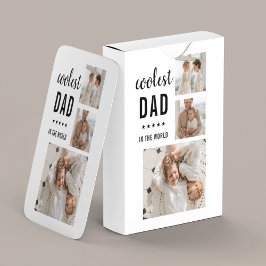 コラージュモダン写真ハッピーファーザーズ・デイギフト トランプ