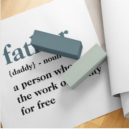 コラージュモダン写真ハッピーファーザーズ・デイギフト ヨガマット