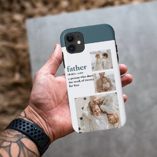 コラージュモダン写真ハッピーファーザーズ・デイギフト iPhone 11 ケース