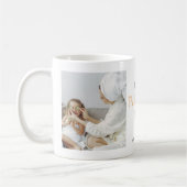 コラージュモダン写真ハッピー感謝祭ママ コーヒーマグカップ (左)