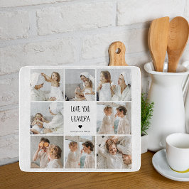 コラージュモダン写真ラブオフィズギフト最高のギフト カッティングボード