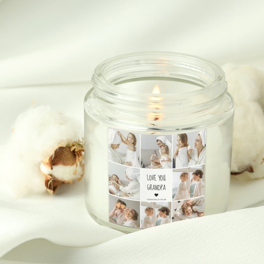 コラージュモダン写真ラブオフィズギフト最高のギフト スクエアシール