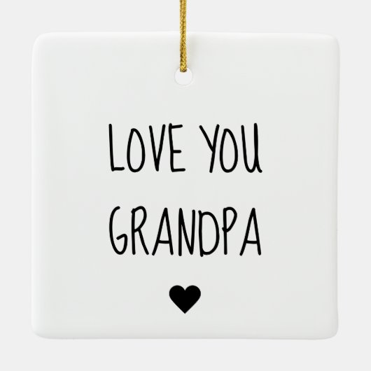 コラージュモダン写真ラブオフィズギフト最高のギフト セラミックオーナメント (裏面)