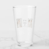 コラージュモダン写真ラブオフィズギフト最高のギフト タンブラーグラス (裏面)