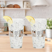 コラージュモダン写真ラブオフィズギフト最高のギフト タンブラーグラス