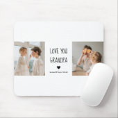 コラージュモダン写真ラブオフィズギフト最高のギフト マウスパッド (マウス)