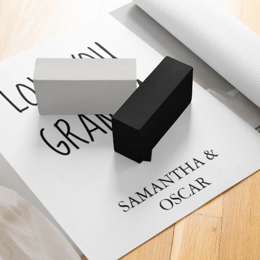 コラージュモダン写真ラブオフィズギフト最高のギフト ヨガマット