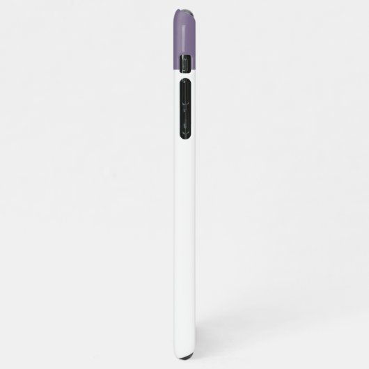 コラージュモダン写真最高のお母さん今まで紫の贈り物 iPhoneケース (左側)