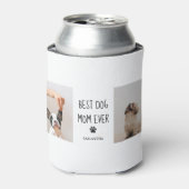 コラージュモダン写真最高の母の犬 缶クーラー (缶正面)