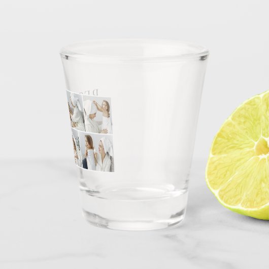コラージュモダン写真最高の母ハッピーマザーズ・デイ ショットグラス (右)
