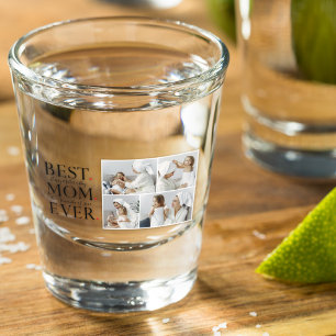 コラージュモダン写真最高の母ハッピーマザーズ・デイ ショットグラス
