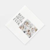 コラージュモダン写真最高の母ハッピーマザーズ・デイ スタンダードランチョンナプキン (角)