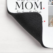 コラージュモダン写真最高の母ハッピーマザーズ・デイ マウスパッド (コーナー)